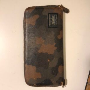 Porter Camouflage Long Wallet